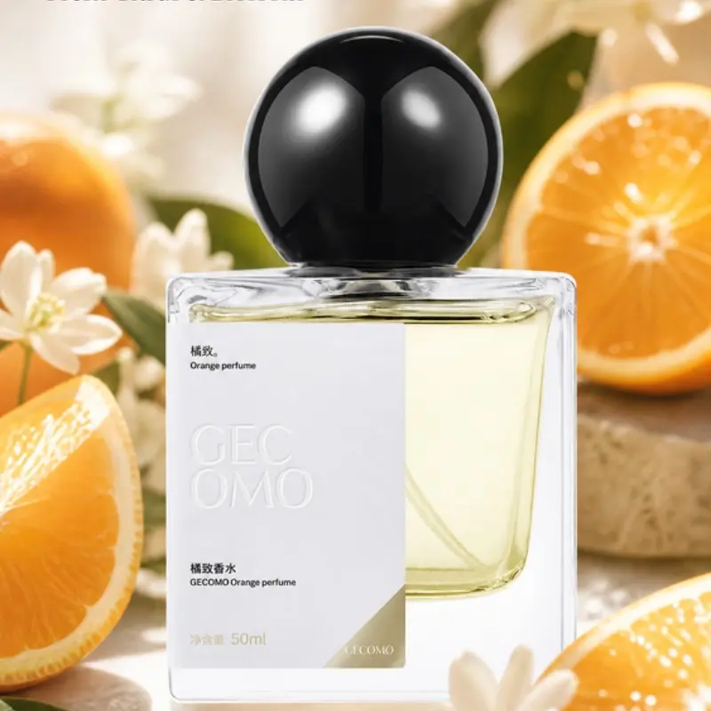 GECOMO | Orange  Fruity Floral | Extrait De Parfum 50ml | Long Lasting Luxury Fragrance | Daily women's perfume citrus vibrant for women Summervibes Alluring summerwins,summer outifit