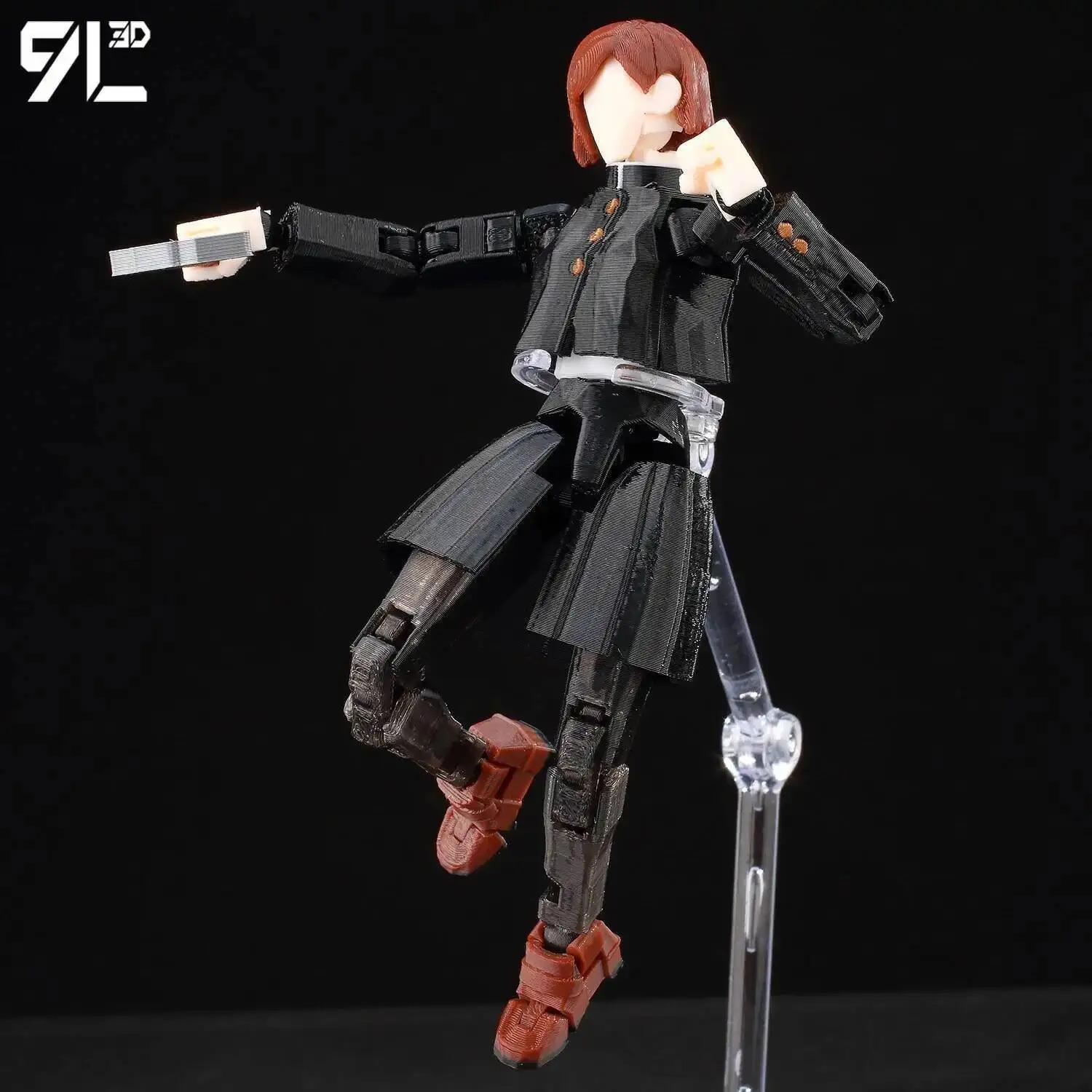 9L 3D Printed Anime Jujutsu Kaisen Sukuna Lucky13 Dummy 13 Movable Shapeshift T13 Action Figures Mannequin Toys for Collectors