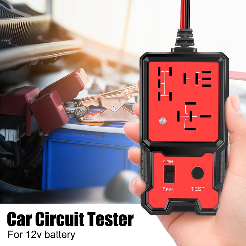Automotive Relay Tester Tool for Winter, 12V/24V Car Relay Tester, Automotive Relay Tester Tool 2025, Code Readers and Scan Tools, Diagnostic, Test and Measurement Tools,TikTokShopBlackFriday, gift for men, Christmas gift