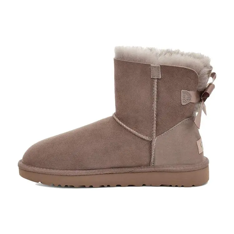 UGG Mini Bailey Bow II Boot Caribou (Women's) 1016501-CRBO