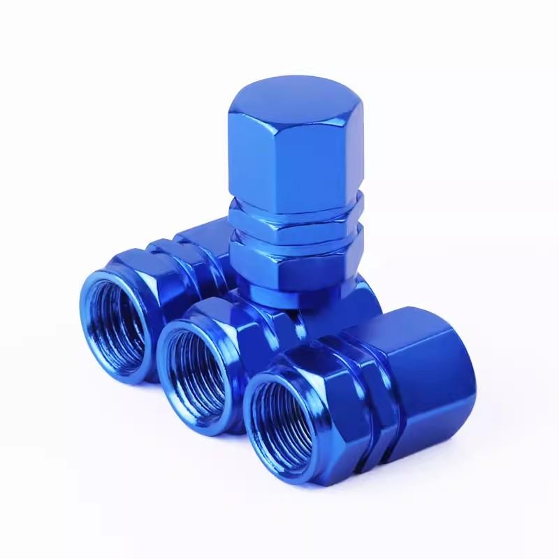 Car Tire Valve Stem Cap, Aluminum Alloy Tire Valve Stem Cover, Universal Tire Valve Stem Cap for Cars SUVs Bike Trucks and Motorcycles, Car Accessories, Tyre Repair Tools for Vehicle, Car Parts