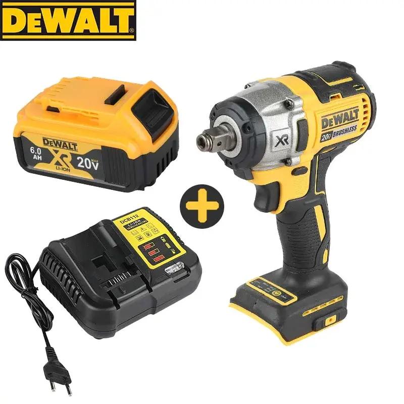 Dewalt DCF880 3300RPM Brushless Impact Wrench High Torque Cordless Electric Wrench for Tire Repair 20V Rechargeable Power Tool with Brushless Motor