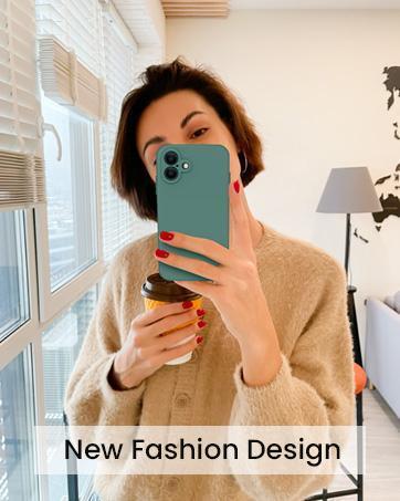 Magnetic for iPhone 17 Case, Compatible with MagSafe, [Integrated Silicone Camera Control Button] [Camera Protection] Anti-Scratch Microfiber Lining Phone Case, 6.3", Calke Green