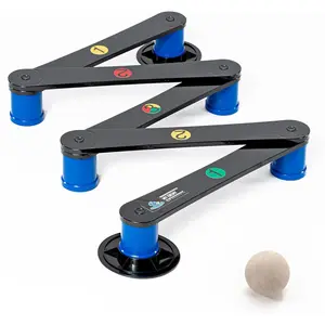 5 Section Snake Stickhandling Training Aid - Lightweight Portable Hockey Trainer for Puck Control, Reaction Time & Coordination - On/Off Ice