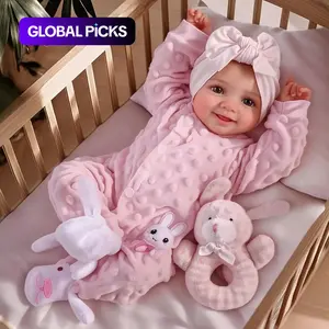 17 Inch Reborn Doll, Cute Soft Realistic Rebirth Doll, Real Life Doll Toy with Complete Accessories for Children Kids, Holiday Gifts #TOP PICKS