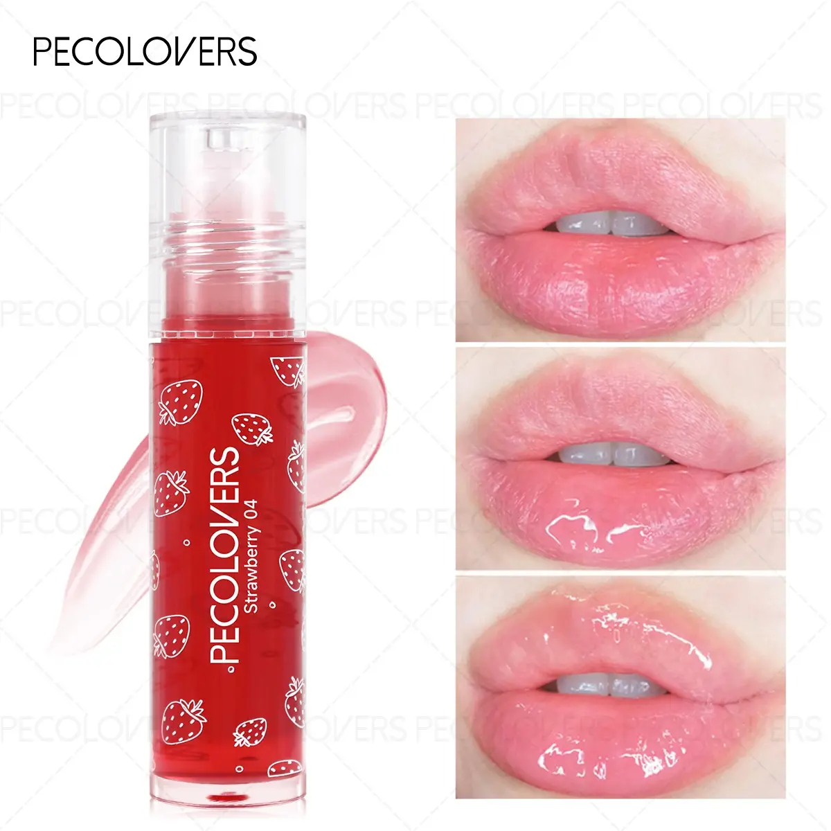 Long-lasting Transparent Non-sticky Fruity Lip Balm, Moisturizing, Hydrating Lip Treatment, Soothing Lip Care, Lightening Lip Lines