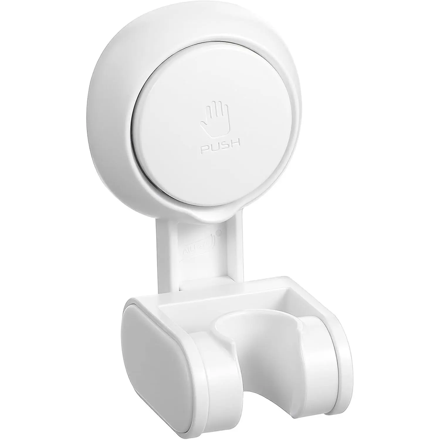 Suction Cup Shower  Holder Adjustable Handheld Shower  Bracket | No Drilling Removable Bathroom Suction Shower  Holder for RV  Bathroom (White)