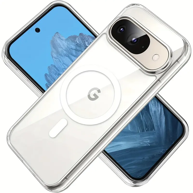 Need To Select The Model Suitable For Google Pixel 10 Pro XL 9A 8A 7A 6A Magnetic Transparent Protective Cover