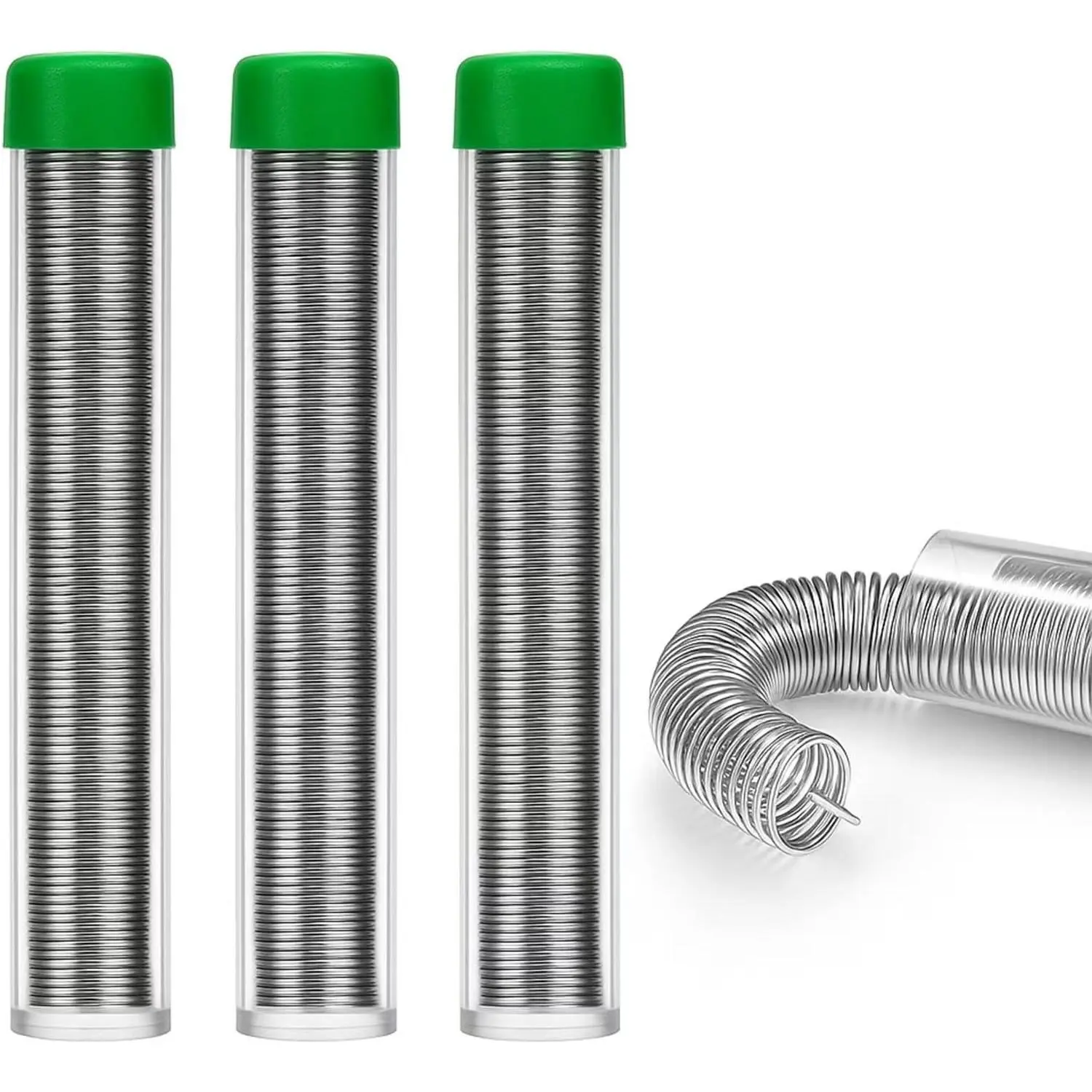 3Pcs Leadfree Solder Wire High Purity Tin Rosin Core for Electronic Electrical Soldering Components Repair Low Residue (0.8mm 33g)