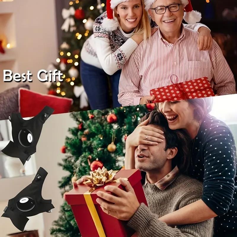 Left & Right Hand Design LED Light Up Gloves, 1/2 Counts Creative Sports Gloves, Outdoor Accessories for Car Repair Fishing Camping