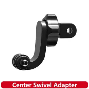 Center Swivel Adapter 360° Rotation Mount For GoPro Hero 13 12 11 10 9 8 7 6 5 Insta360 SJCAM DJI Osmo Action Camera Accessories