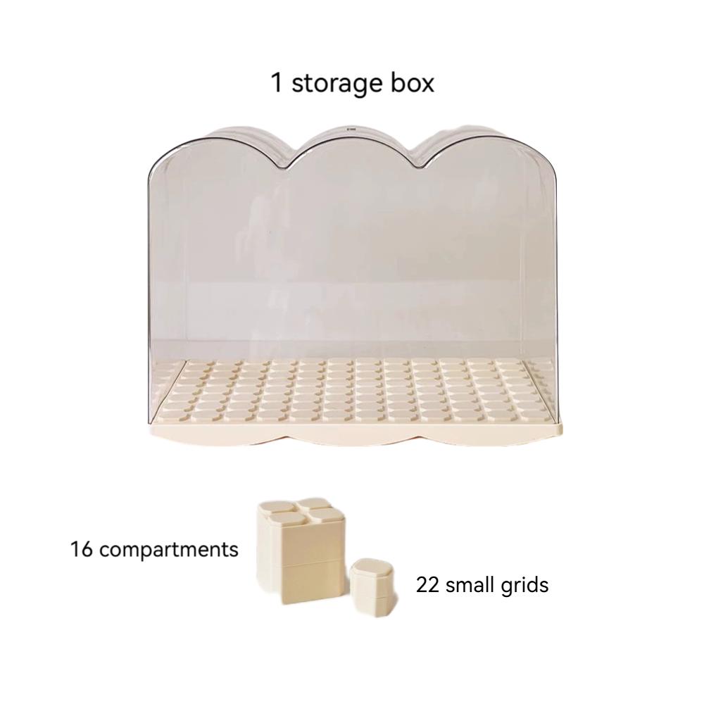 Blind Box Storage Box, DIY Stackable Blind Box Display Rack, Transparent Acrylic Storage Cabinet, Organizer for Collectibles & Toys