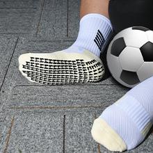 4 pairs of soccer socks with anti slip grip, suitable for basketball, soccer, and tennis, Christmas gift, suitable for both men and women, cheap goods Football Accessories