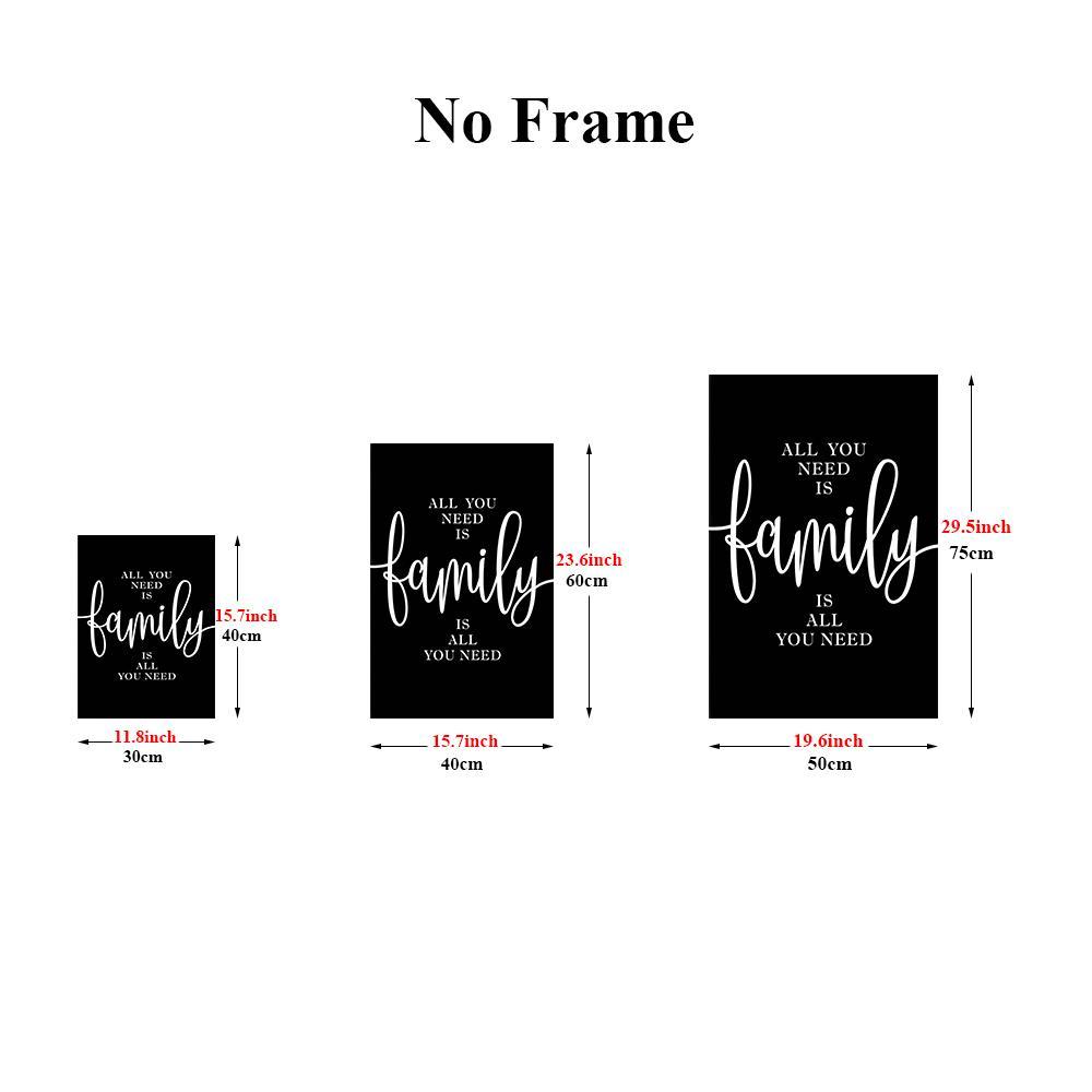 Heart & Letter Pattern Unframed Painting, 3 Counts/set Modern Canvas Wall Art, Interior Wall Decor for Home Living Room Bedroom Study Room,  Home Essentials Ornaments