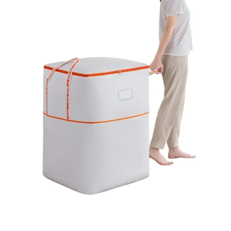 Hand-held moving bags, large-capacity clothes and quilt storage bags, thickened luggage bags for going out, foldable travel packing bags