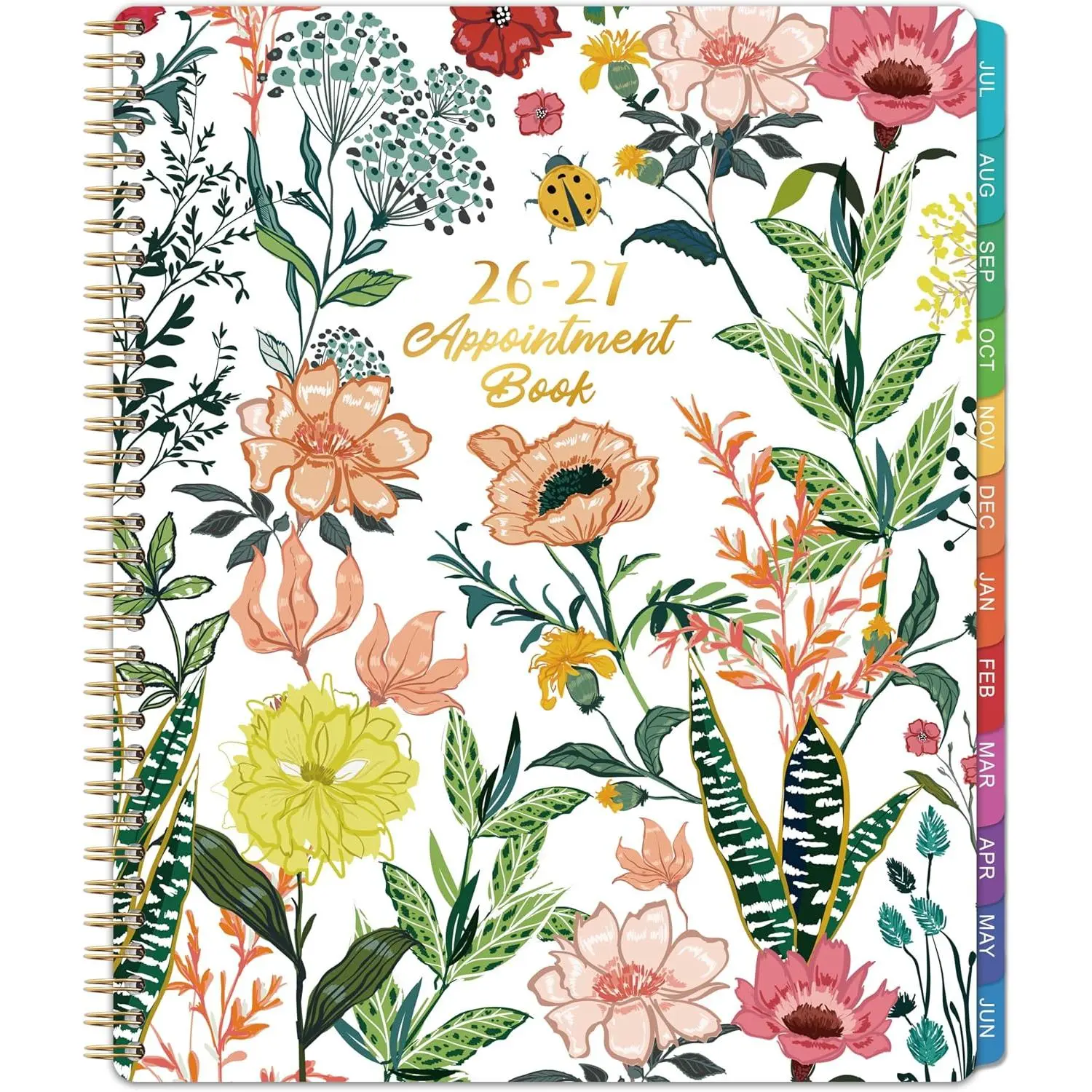 2026-2027 Appointment Book/Planner - 2026-2027 Daily Hourly Planner, Jul 2026 - Jun 2027, Weekly Appointment Book, 8.5" x 11", 30-Minute Interval, Lay-Flat, Ample Space with Notes & To-Do Lists