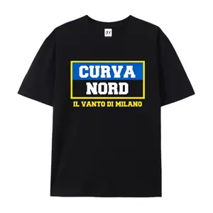 Curva Nord Il Vanto Di Milano Statement T-Shirt, Inter Milan Curva Nord Ultras Inspired Tee, Casual And Comfortable Short Sleeve Top, Great Gift For Nerazzurri Fans, Football Supporters And Match Day Events