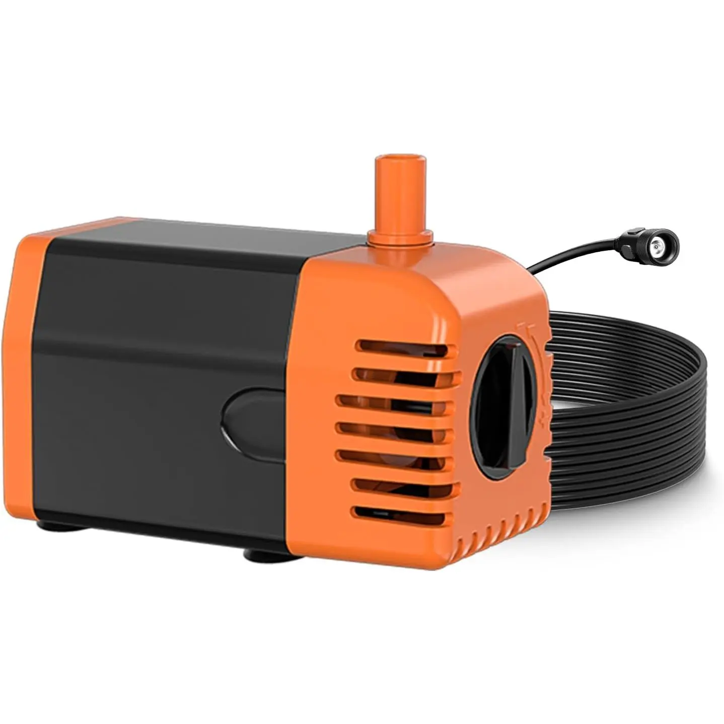 Orange Water Pump, Fountain Pump with 16FT Power Cord，Suitable for 25W/30W/35W/45W Solar Water Fountain
