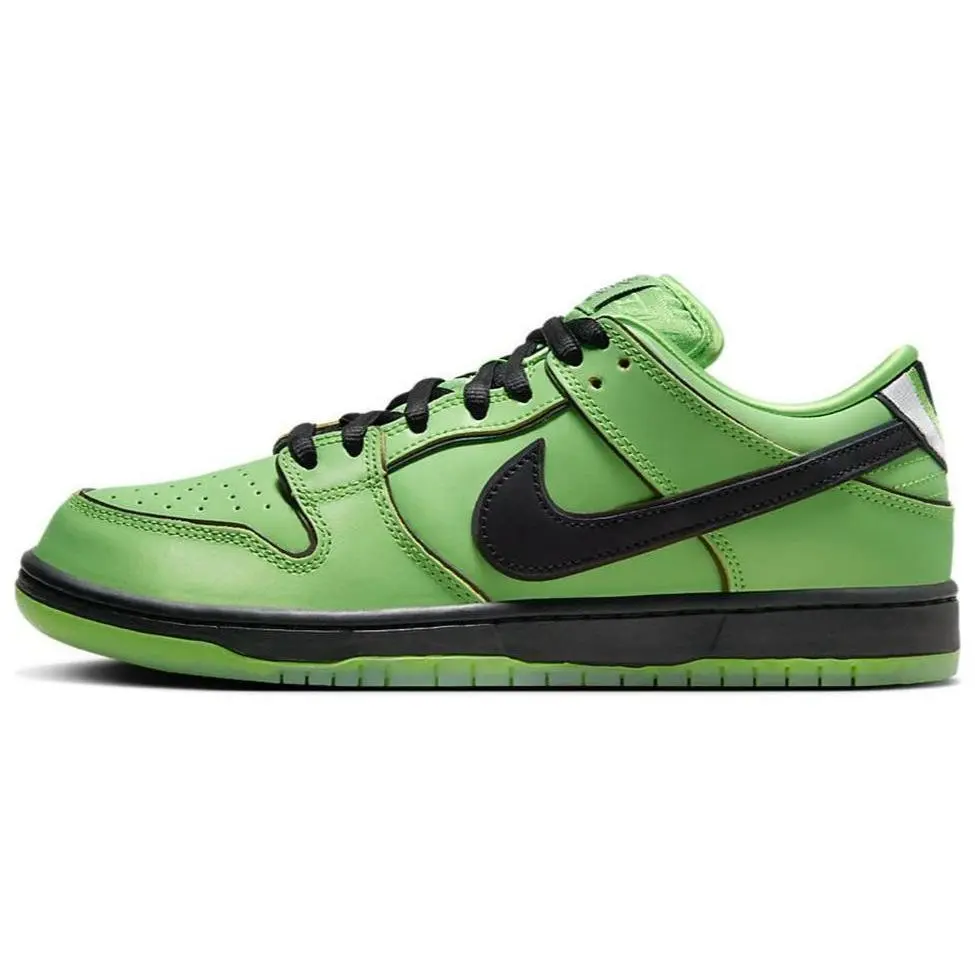 The Powerpuff Girls x Nike Dunk Low Pro SB QS 'Buttercup' FZ8319-300