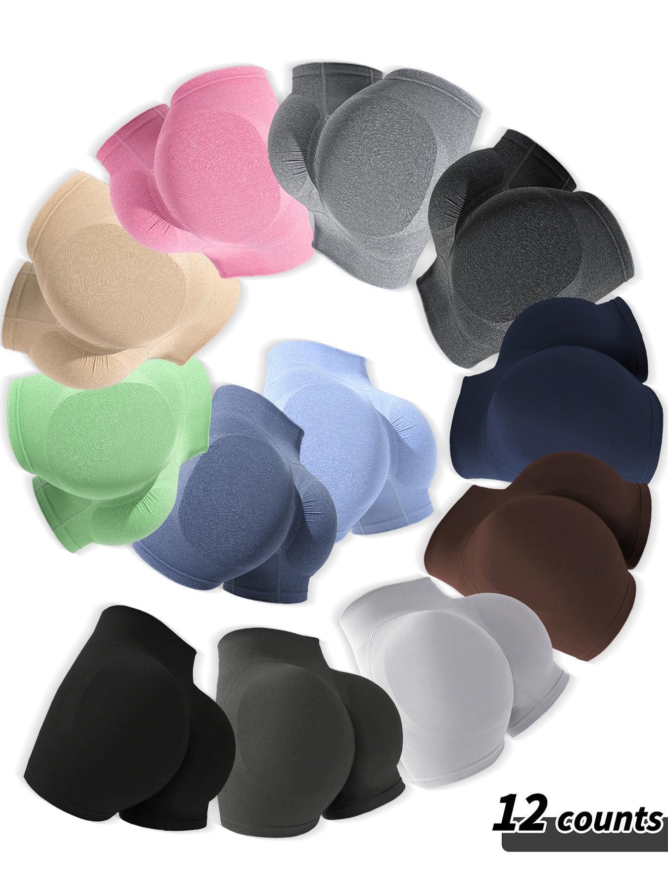 Sporty Women's Plain High Waist Skinny Sports Shorts, Soft Stretch Shorts, Sports Comfy Breathable Short Leggings for Yoga Gym Workout Running, Breathable Athletic Shorts, Ladies Sportswear for All Seasons, Gym Clothing