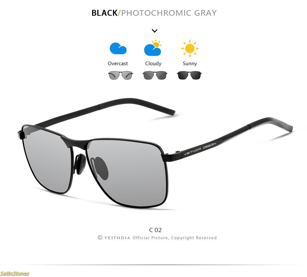 2026 New Men's Polarized UV Protection Sunglasses Square Sunglasses