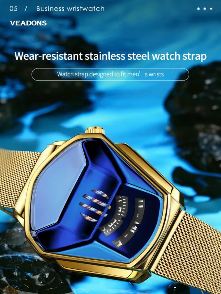 Men's Business Quartz Watch & BeadedBracelet Set, Fashion Watch Set for Party, DailyDecor, Trendy All-match Watch Set for BirthdayGifts without Box Men's Business Quartz Watch & BeadedBracelet Set, Fashion Watch Set for Party, DailyDecor, Trendy All-match Watch Set for BirthdayGifts without Box