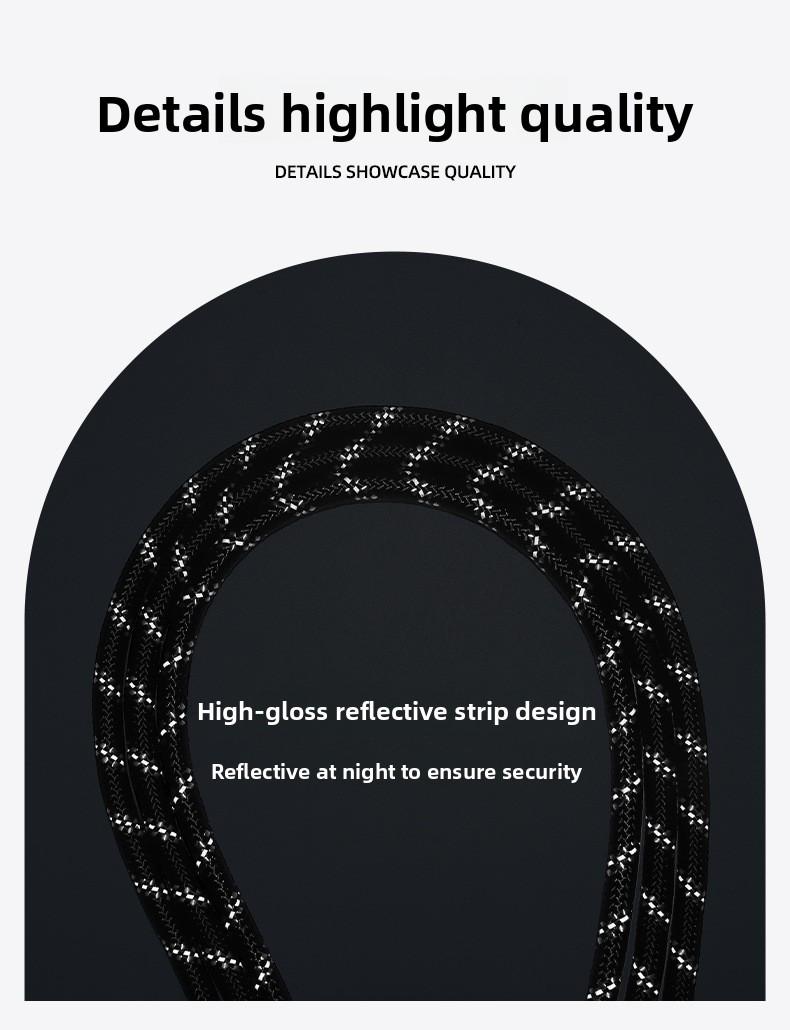 3-in-1 Reflective Dog Leash for Medium Large Dogs, Heavy Duty 3 Way No Tangle Multiple Dog Leash with 360° Swivel Clips, Comfortable Anti-Slip Padded Handle, Detachable Flexible Combination Pet Walking Lead, High Visibility Reflective Safety Dog Leash for