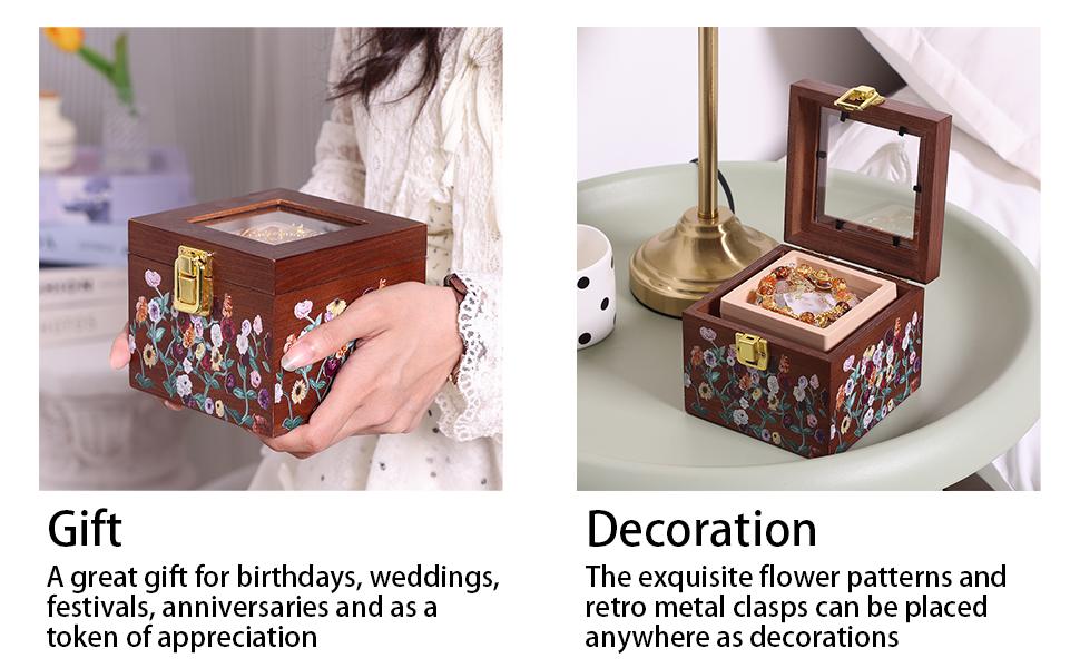 Taylor Storege box,as surprise song'piano Wood Storage Box with Lock, friendship bracelets/CD Storage Wooden Box, Large Retro Design Wooden Box for Keepsake, Jewelry pink  christmas  ribbon Slim Pre-Lit Artificial Pencil Tree cleaning  mop  bucket Cordles