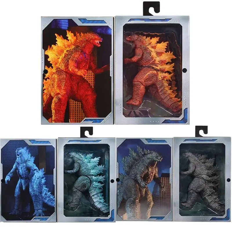 2026 New hot item  Burning Godzilla Figura 2019 Movie SHM Monster Articulated Action Figure Anime Model 6-Inch Doll Toys Ornament Gift for Children