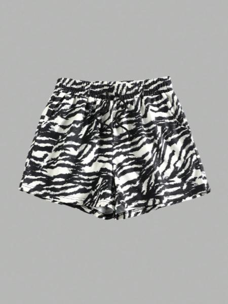 Women's Plain & Camo Print Shorts, Casual Comfy Breathable Shorts for Summer, Ladies Bottoms for Daily Wear
