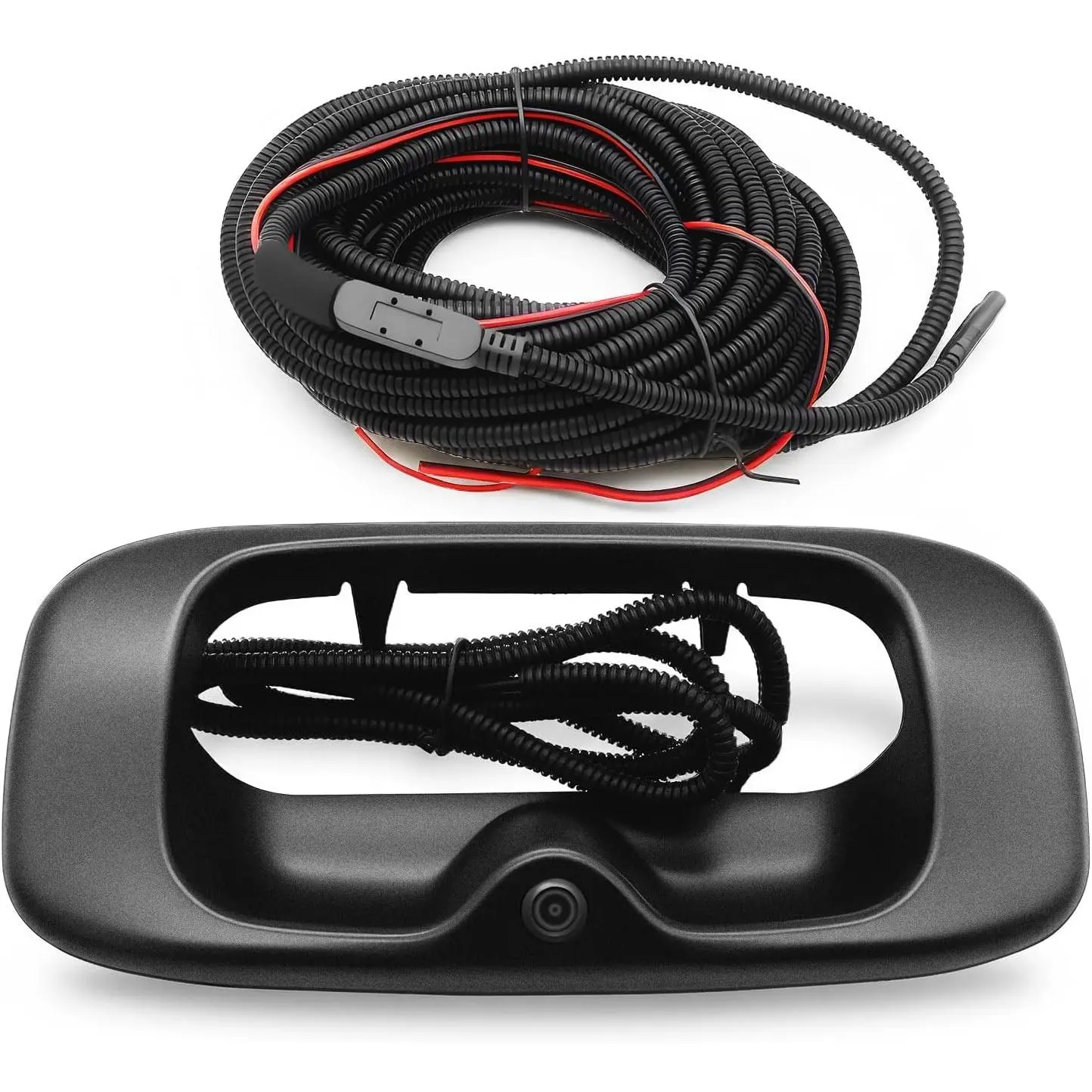 1916102 Tailgate Handle Rear View Camera Compatible with 1999-2006 Silverado and Sierra 1500 2500 3500 HD Pickups Reverse Rear View Backup Camera 12V Power Cable RCA Plug