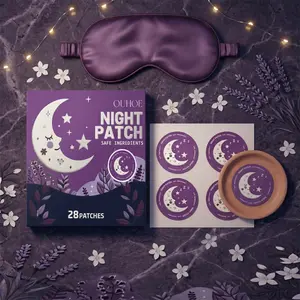 140Patches Plant Cartoon Sleep Patch, Improve Sleep Quality, Gentle Care, Healthcare, Relieve Breathing Difficulty, Anti-Snoring, Stop Snoring Sleep Aid Night Patch