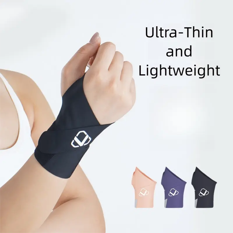 1-Piece Nylon Stretch Knitted Fabric Band, Unisex 1-Size for Adults, Badminton Players & Gym Fitness, Lightweight, High-Elasticity, Breathable, Adjustable, All Seasons