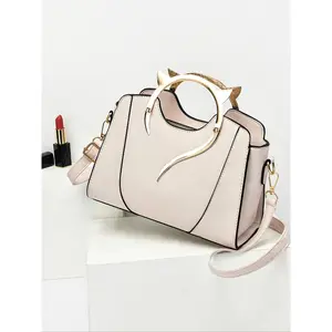 Women's Elegant Cat Head Design Handbag Shoulder Bag, Fashionable Large Capacity Crossbody Bag for Daily Used, Casual Trendy Versatile High-quality Daily Commuting Bag, Stylish Crossbody Bag