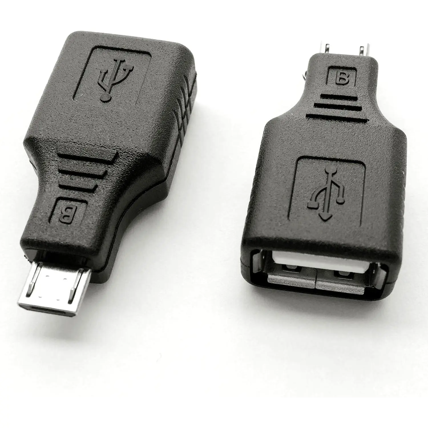 USB 2.0  USB Male to USB Female OTG Adapter (2 Pack)