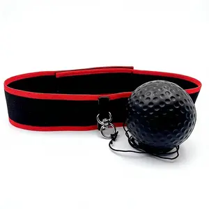 Boxing Training Ball Reflex Balls with Headband Hand Eye Coordination Punching Speed Fight Skill Training Gear for Boxing Sports