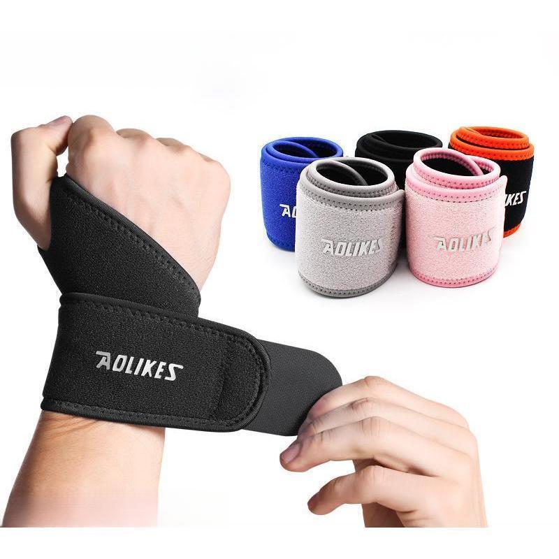 2 Pcs Wrist Compression Strap and Wrist Brace Sport Wrist Support for Fitness, Weightlifting, Tendonitis, Carpal Tunnel Arthritis, Pain Relief-Wear Anywhere-Adjustable