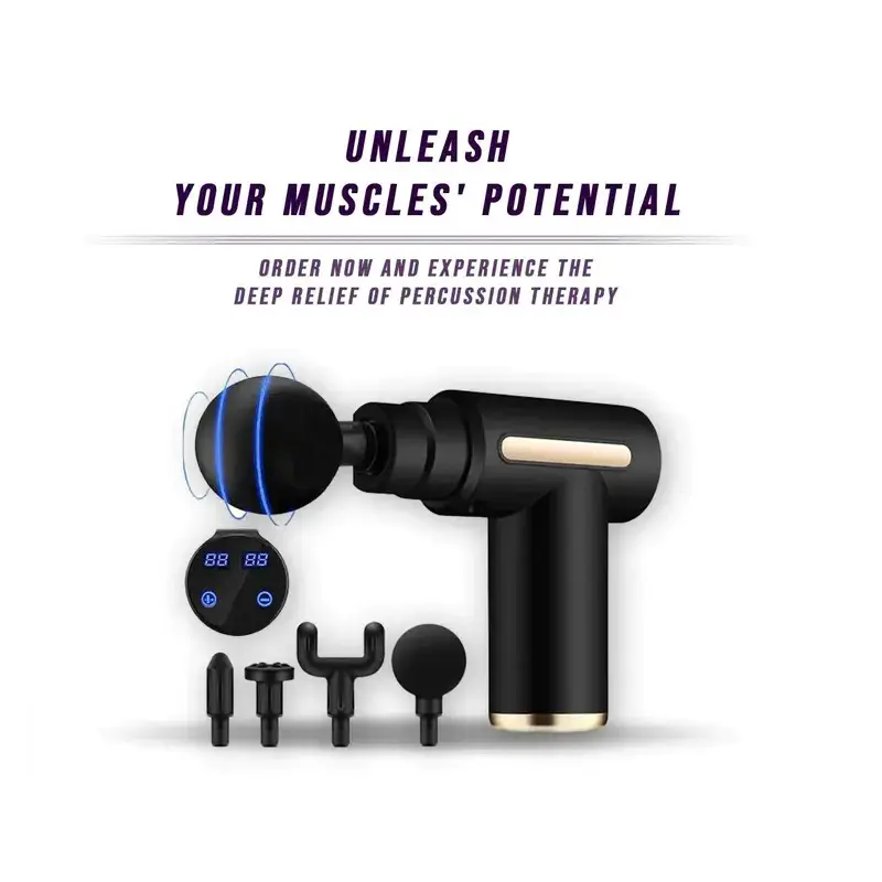 Mimi Massage Gun for Personal Body Care and Comfort with Adjustable Speed and Intensity Settings
