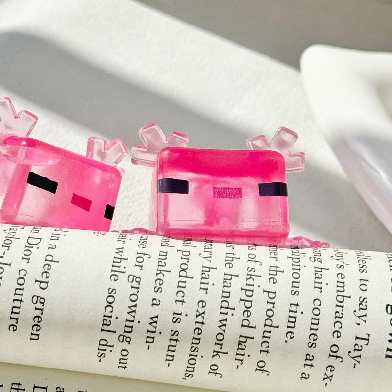 Axolotl animal-shaped squishy toy, a popular internet trend, a stress-relieving gift and gadget.