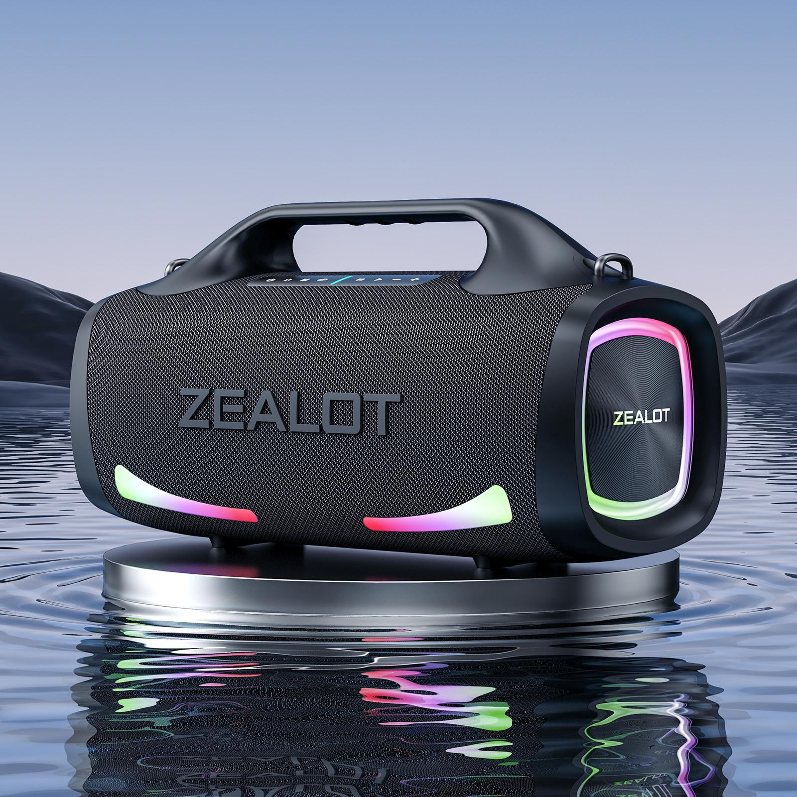 ZEALOT S79 100W Wireless Speaker, Portable Waterproof IPX6 Speaker