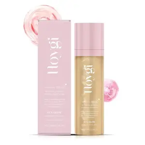 SPF 50 Glow Mist - Hydrating Glass Setting Spray with Shimmer, Water-Resistant & Reef-Safe - Face & Body Radiance