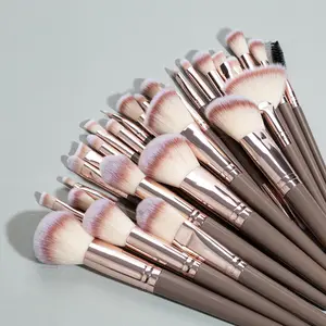 30-Piece Professional Makeup Brush Set, Foundation, Blush, Powder, Eyeshadow Brushes, Portable, Beginner Gift, Essential Makeup Tools