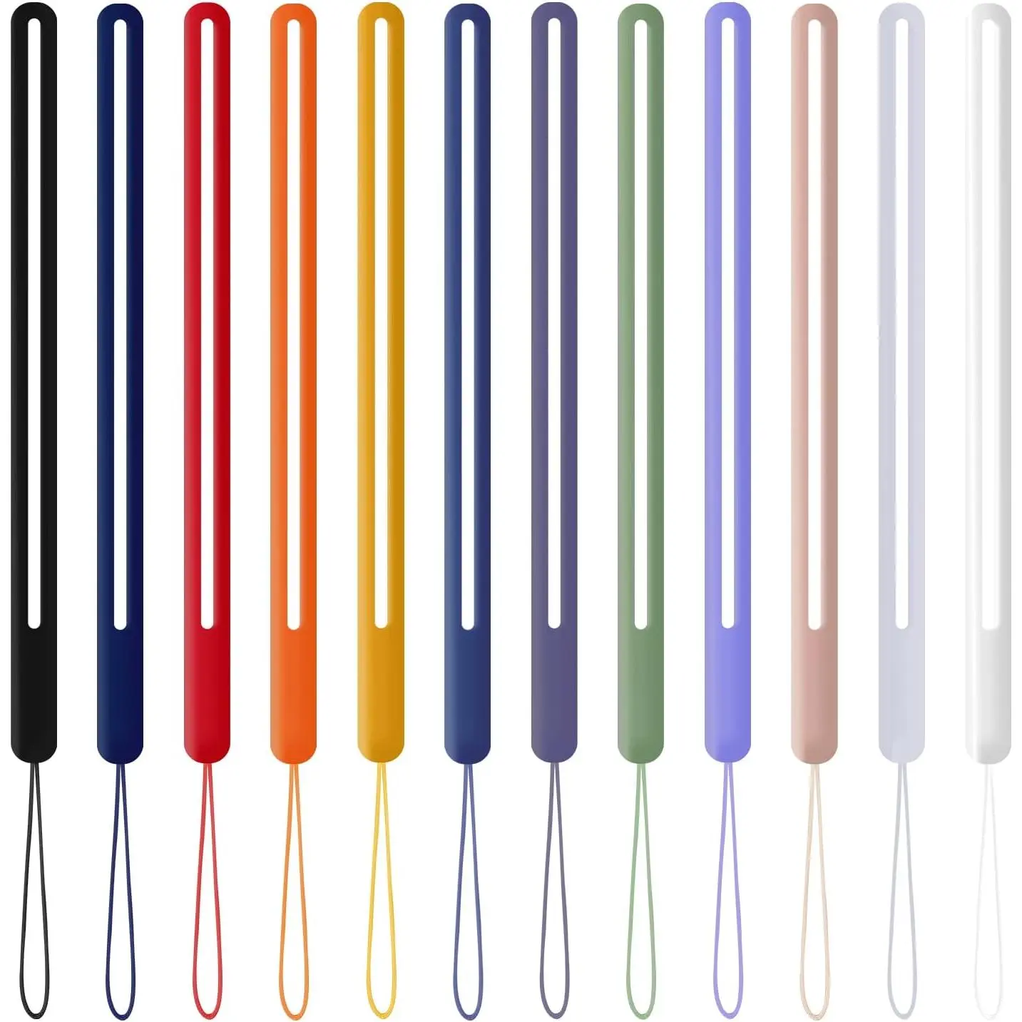Hand Wrist Strap Lanyard, 12 count  Phone Lanyard Straps | Cellphone Wrist Strap Colorful for  Mobile Phone USB Drive Keychains Wallet Mp3 Mp4 Cameras Badge