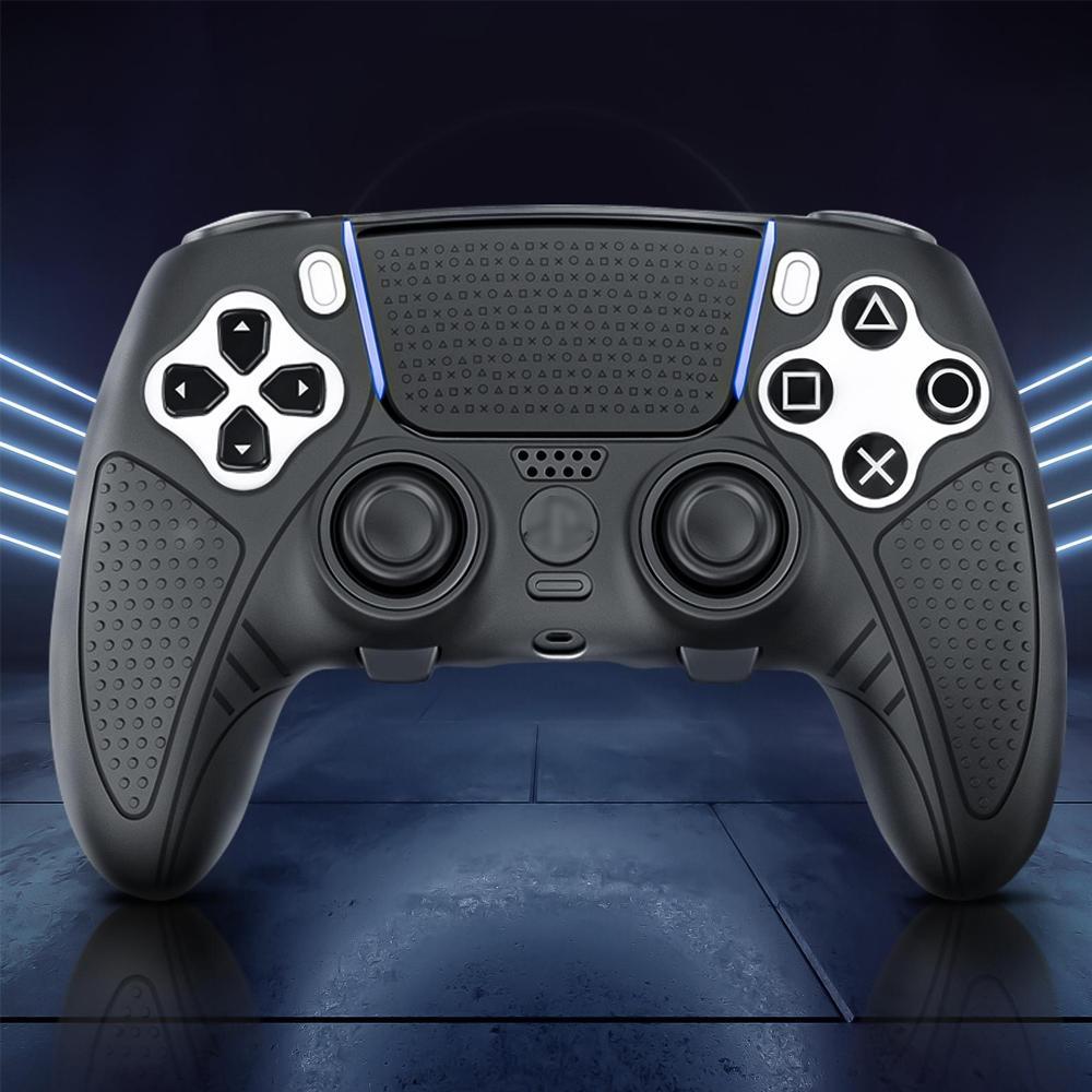 Silicone Game Controller Protective Case, Soft Game Controller Protector, Console Accessories for PS5 Elite Wireless Controller, Electronic Gadgets
