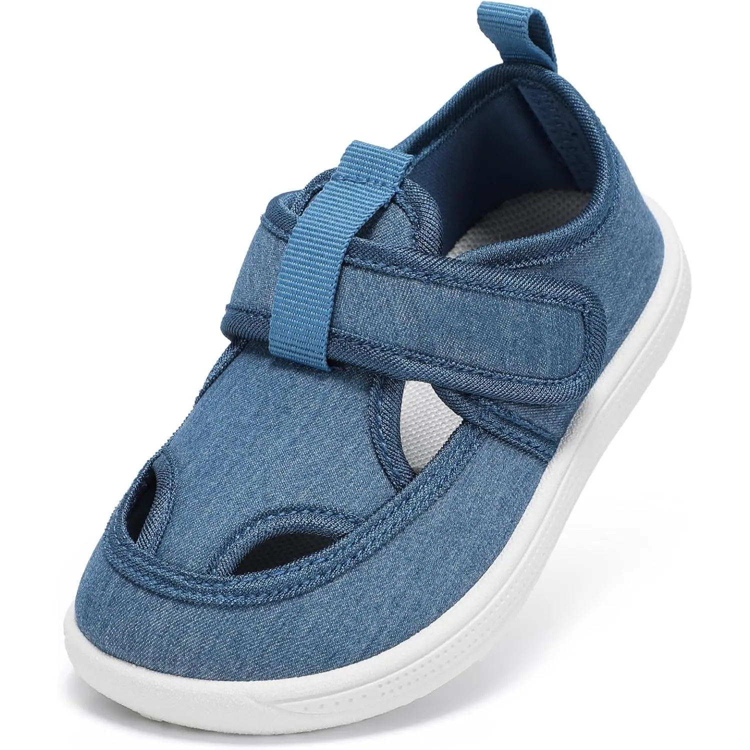 Toddler Wide Toe Box Water Shoes: Boys Girls Zero Drop Beach Sandals Summer Kids Barefoot Swim Pool ShoeGift.