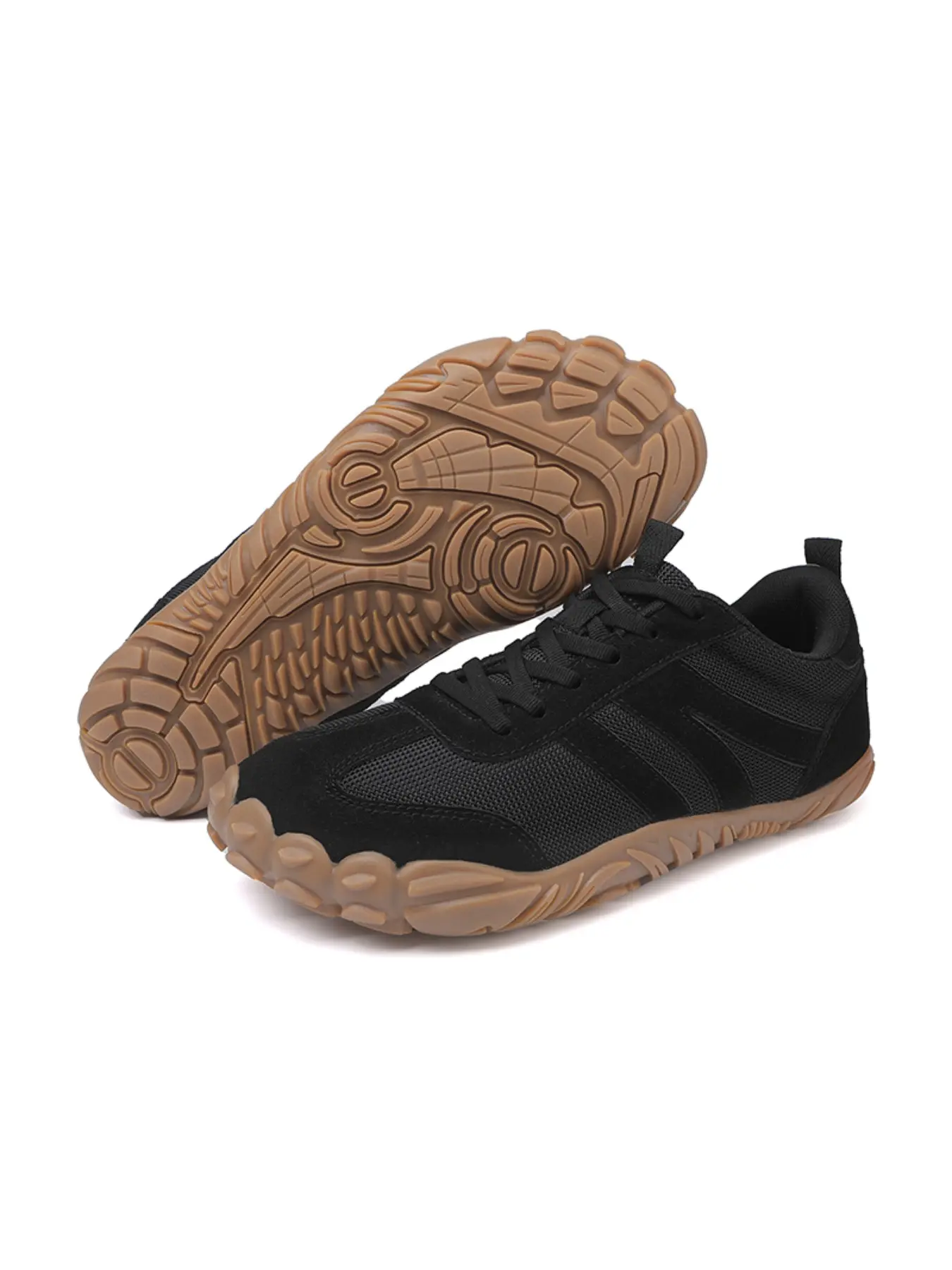 Unisex Wide Toe Box Retro Training Shoes Cow Suede Upper Rubber Outsole Breathable Lightweight Comfortable Sports Sneakers Running Trainers For Men Women Gym Running Workout Walking