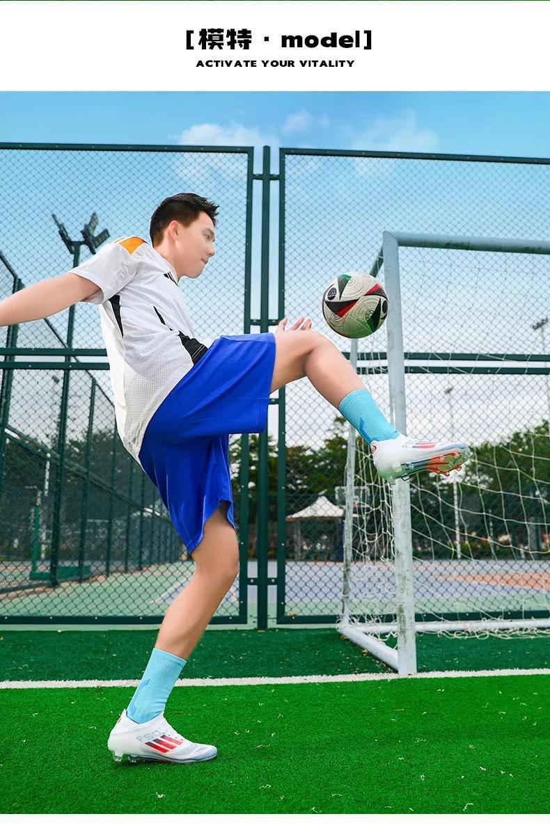Men TF/FG Football Field Boots Futsal Non Slip Society Cleats Soccer Shoes Comfortable Ultralight Professional Football Shoes