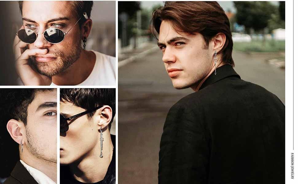 FINREZIO 25 Pcs/Set Men Clip on Earrings Stainless Steel Cross Chain Dangle Earrings Black Fake Earrings for Men Women Non Pierced Huggie Hoop Earrings Set Daily FINREZIO 25 Pcs/Set Men Clip on Earrings Stainless Steel Cross Chain Dangle Earrings Black Fake Earrings for Men Women Non Pierced Huggie Hoop Earrings Set Daily