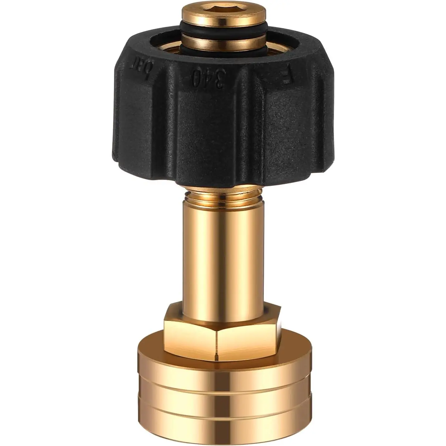 1 Pcs M22-14mm x 3/4" FGH Female Hose Hose Connector for Pressure Washer Gun