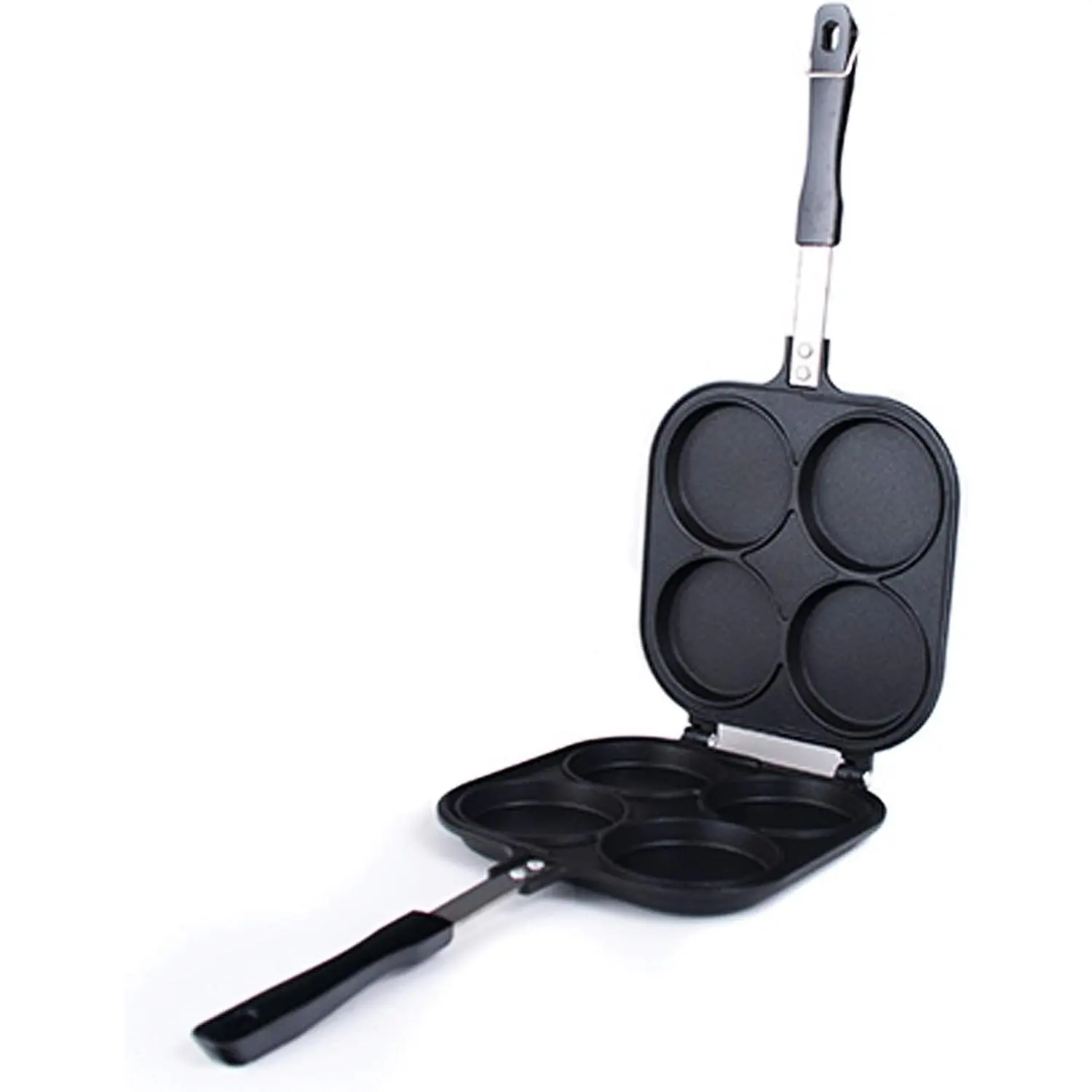 HSOB-YKP4B, Japanese Obanyaki Pan, 3 Inch Diameter Stuffed Pancake Toaster Nonstick Aluminum Pan